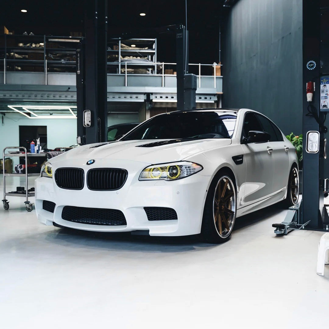 BMW F10/F11 Pre LCI - Keltaiset DRL moduulit (xenon) RayLights