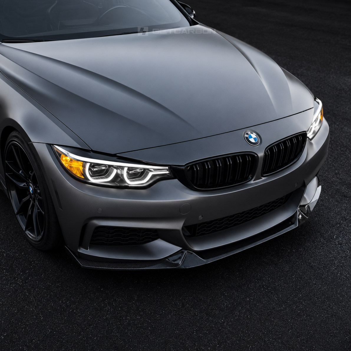 bmw f32 coupe original carbon frontlip getcarbon