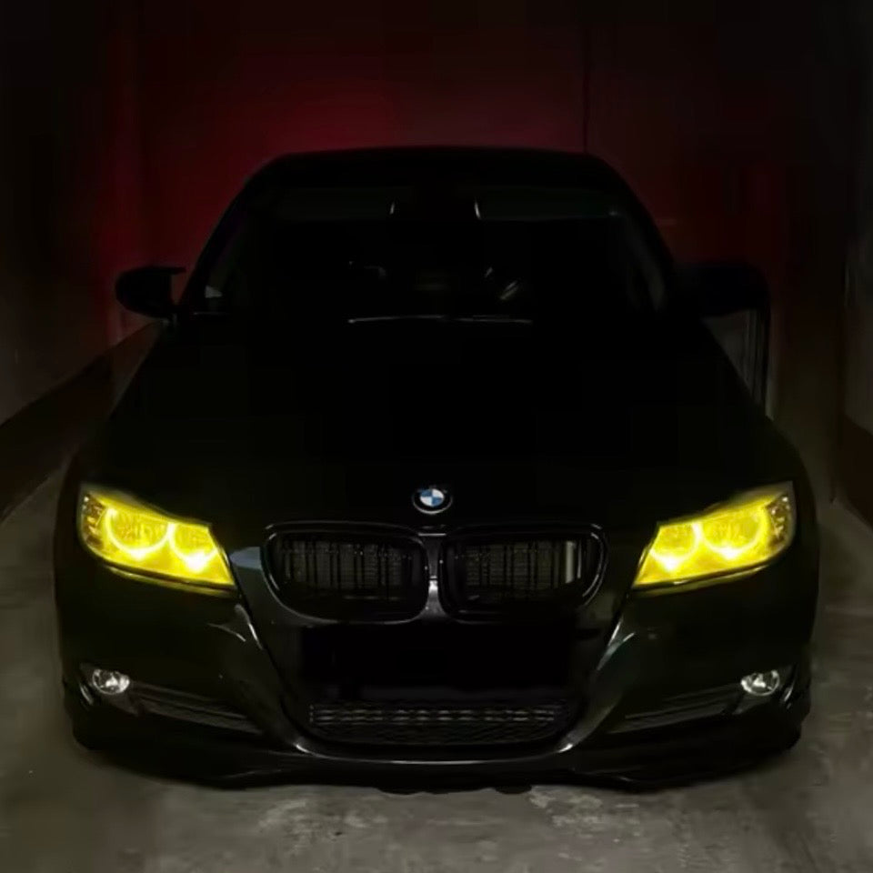 BMW E90/E91 LCI 2009-2012 - Keltaiset DRL valot (halogen)