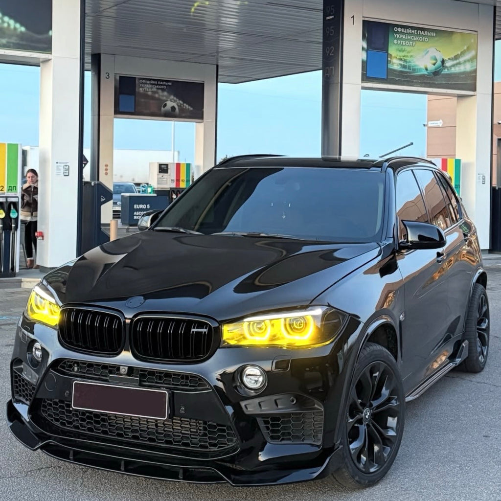 BMW X5/X6 F15/F16 - Keltaiset DRL valot RayLights