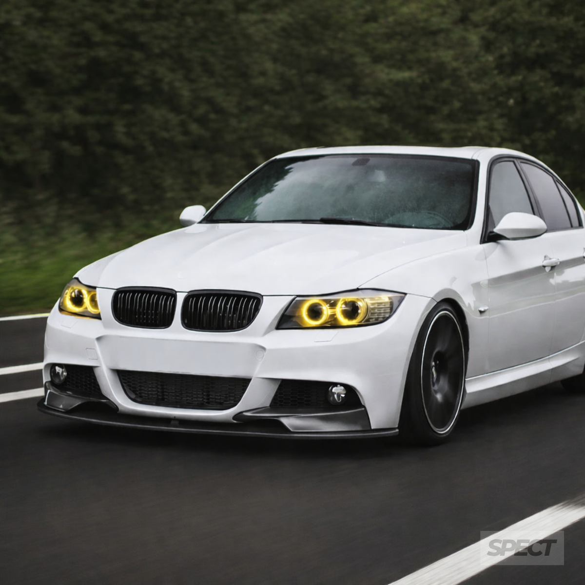BMW E90/E91 Pre LCI 2005-2008  - Keltaiset DRL valot (xenon)