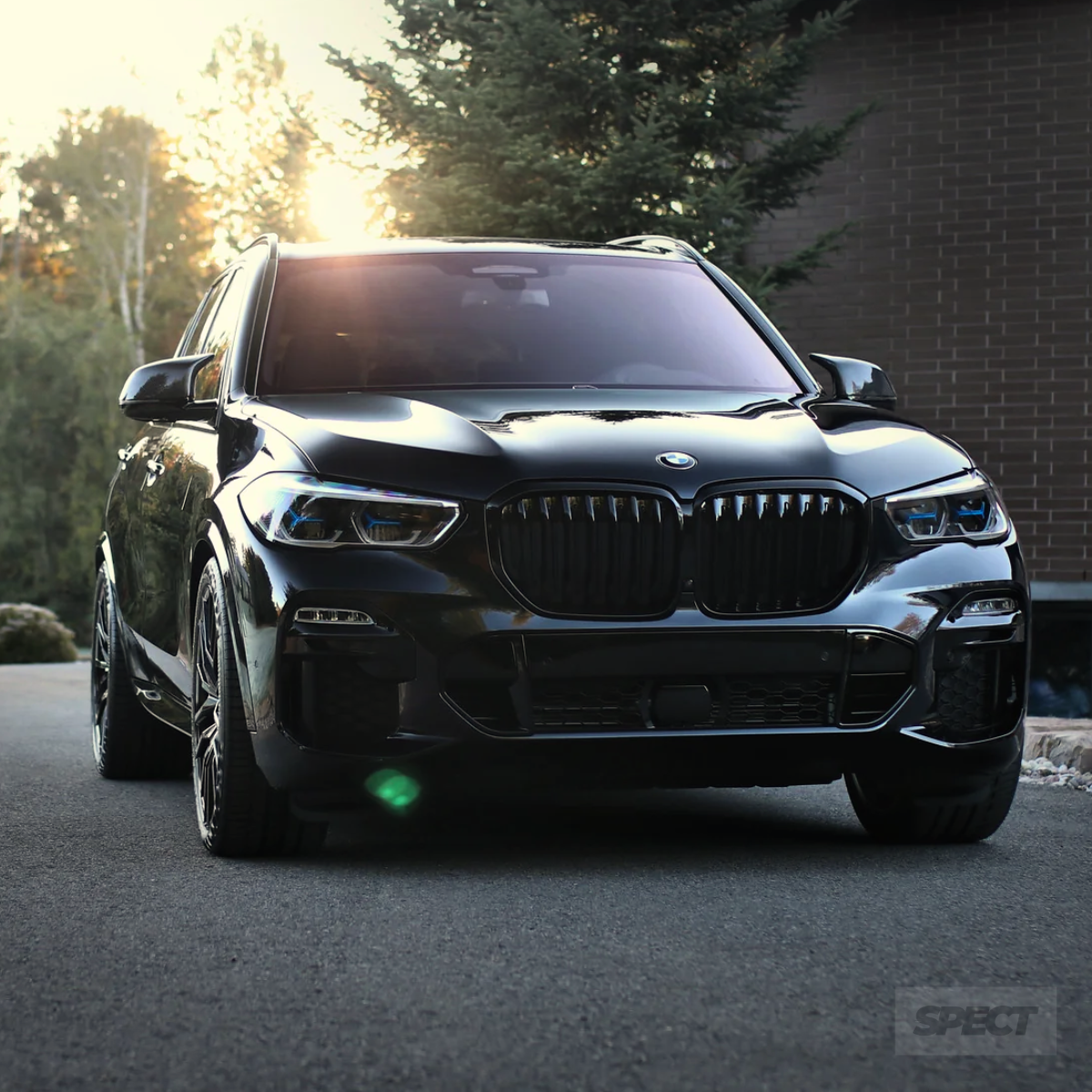 BMW G05/G06/G01 X-sarja - Peilinkuoret M-look kiiltävän musta