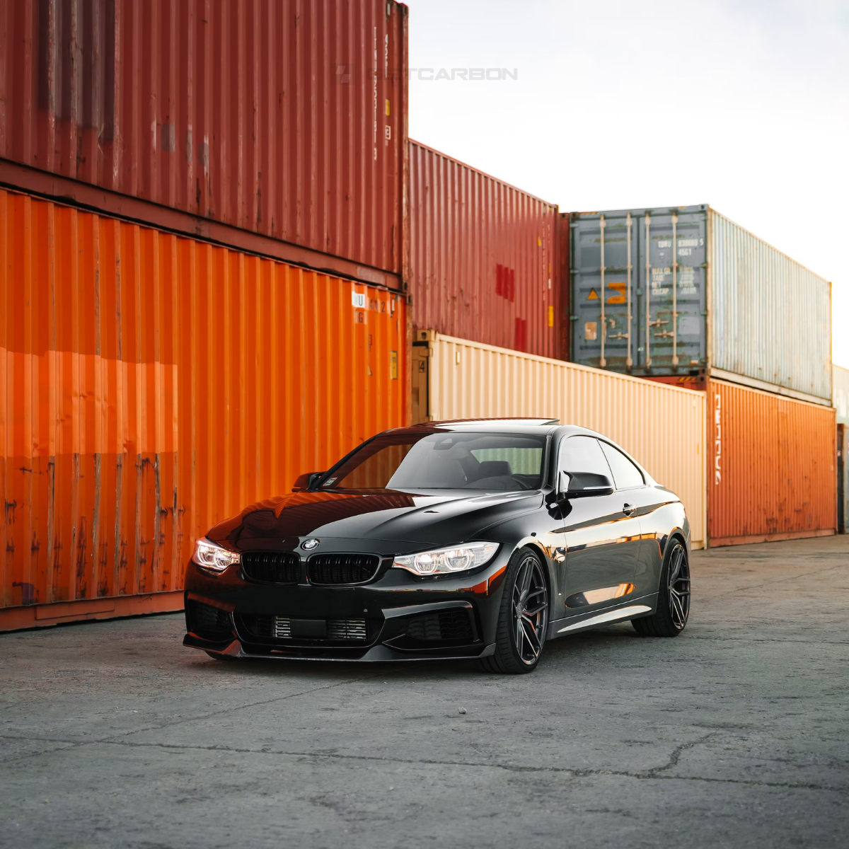 BMW F32/F33/F36 - Hiilikuitu etuspoileri GetCarbon