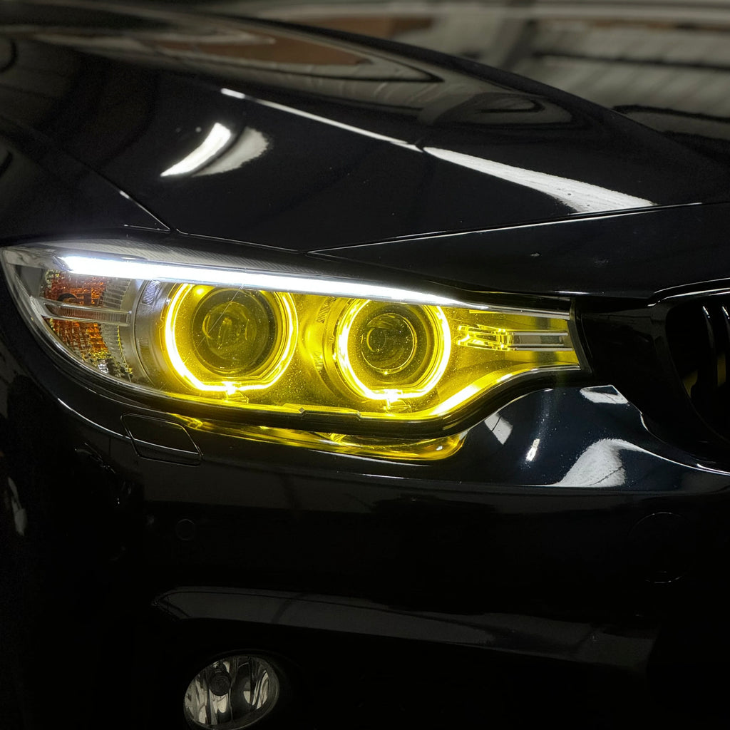 BMW F32/F36/F80 Pre LCI - Keltainen DRL-sarja (xenon) RayLights