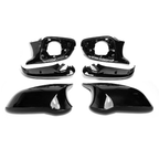 BMW F22/F30/F32/F87 (2012-2019) - OEM M-Style peilit V2 kiiltävän musta