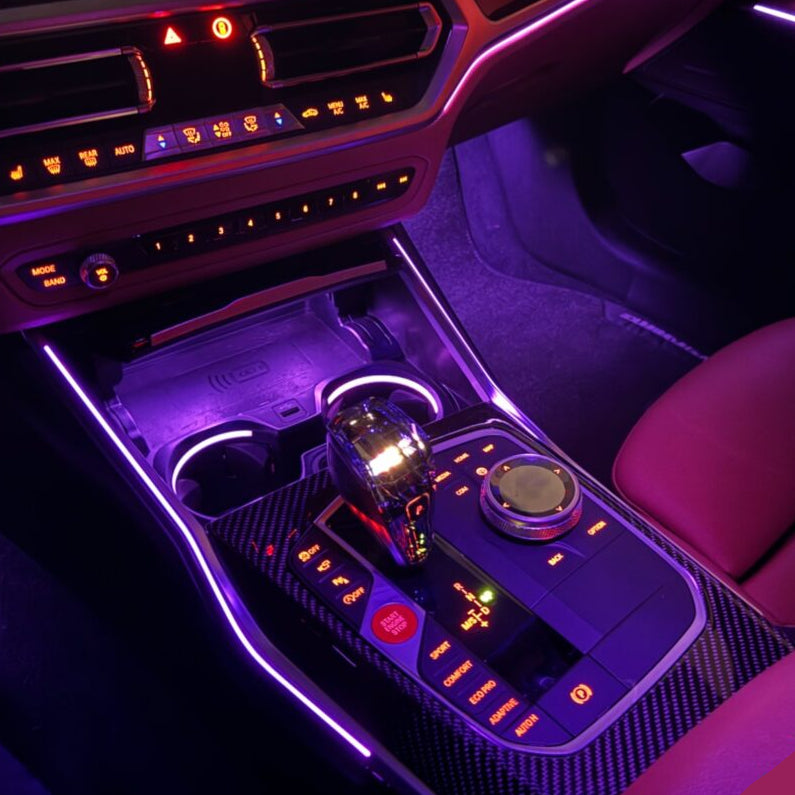 BMW G20/G22/G80/G82 - Keskikonsolin tunnelmavalot NightDrive