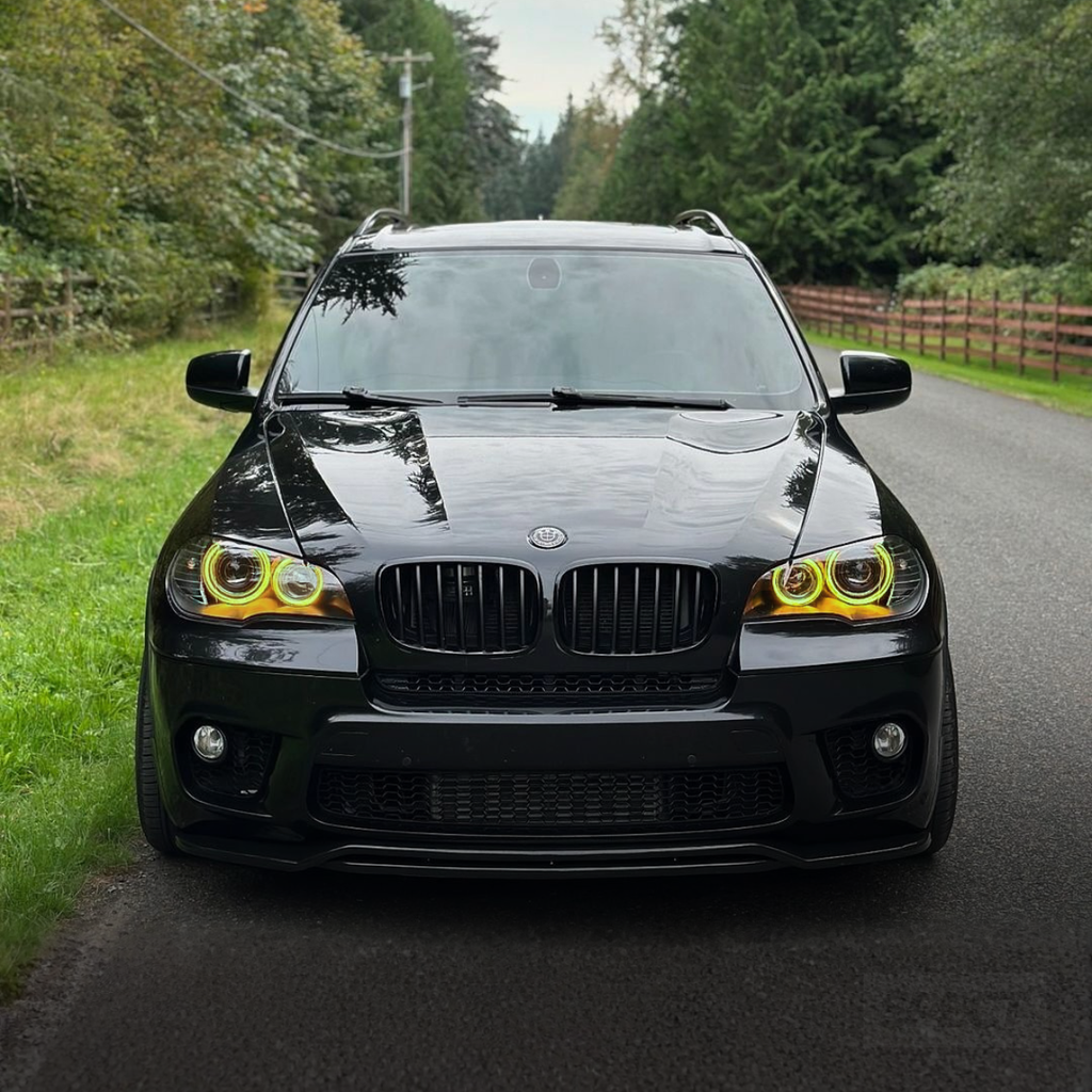BMW X5 E70 LCI 2011-2013 - Keltaiset DRL-valot RayLights
