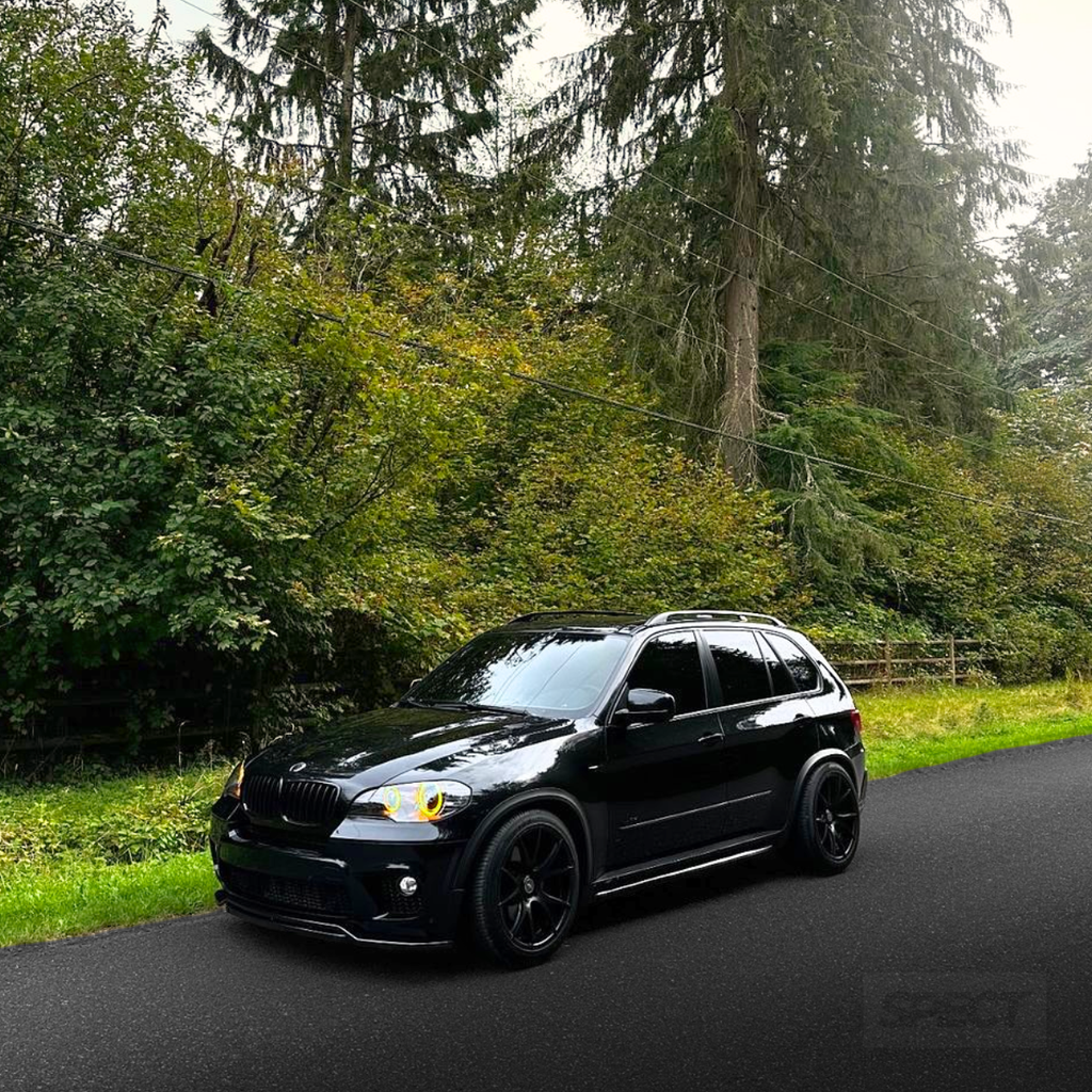 BMW X5 E70 LCI 2011-2013 - Keltaiset DRL-valot RayLights