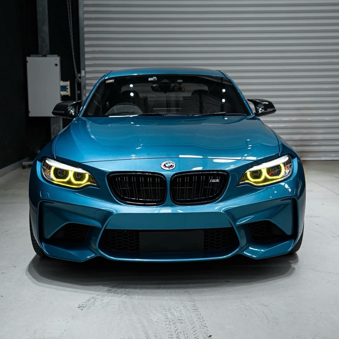 BMW F22/F23/F87 M2 - Keltaiset DRL valot (xenon) RayLights™