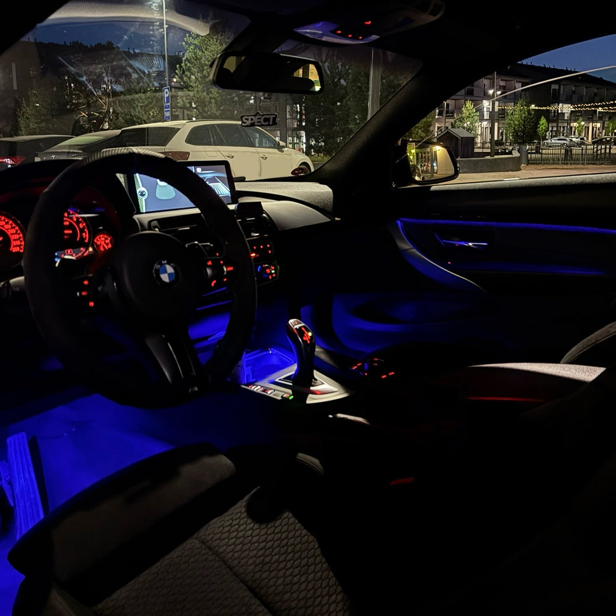 interior rgb led strips bmw f-series