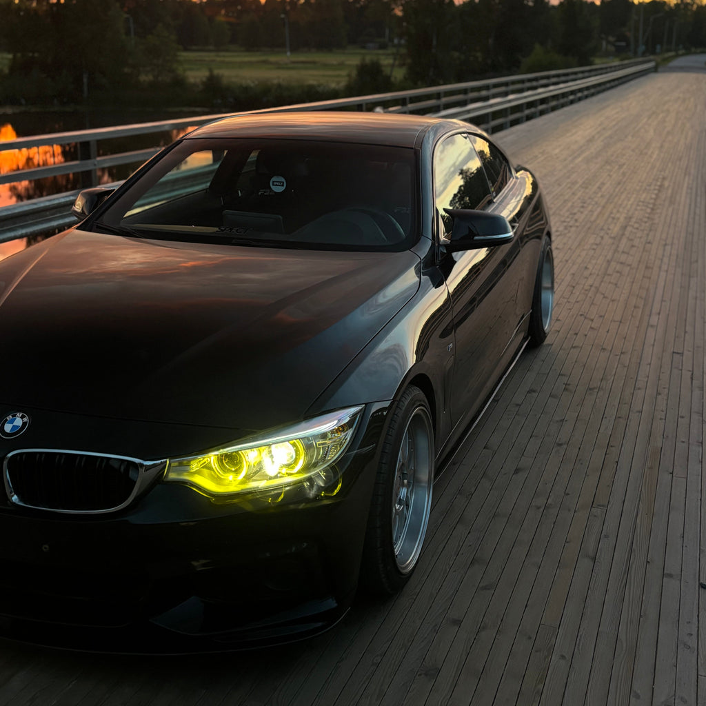 BMW F32/F36/F80 Pre LCI - Keltainen DRL-sarja (xenon) RayLights