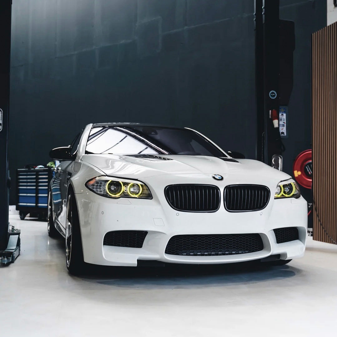 BMW F10/F11 Pre LCI - Keltaiset DRL moduulit (xenon) RayLights