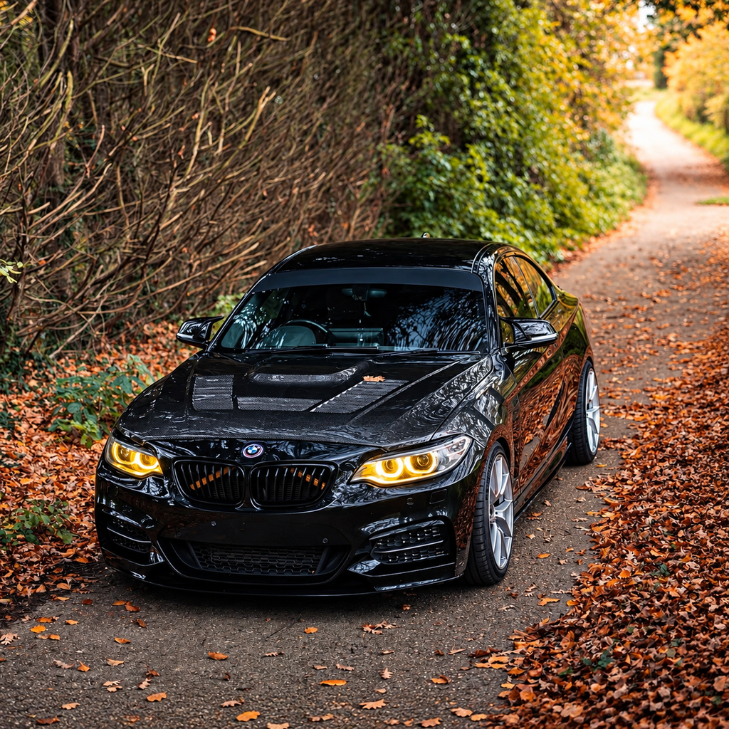 BMW F22/F23/F87 M2 - Keltaiset DRL valot (xenon) RayLights™