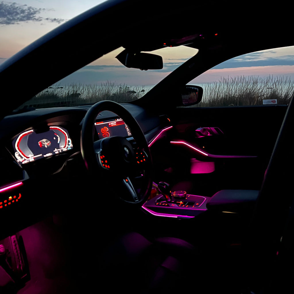 BMW G20/G22/G80/G82 - Keskikonsolin tunnelmavalot NightDrive