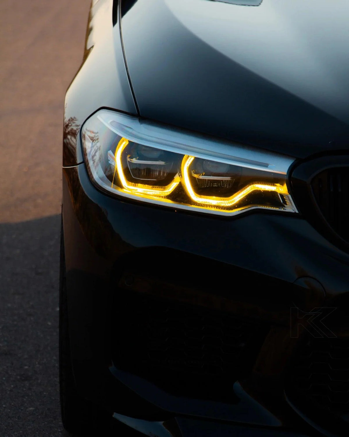 BMW G30/G31/F90 - Keltaiset DRL valot (LED) RayLights™