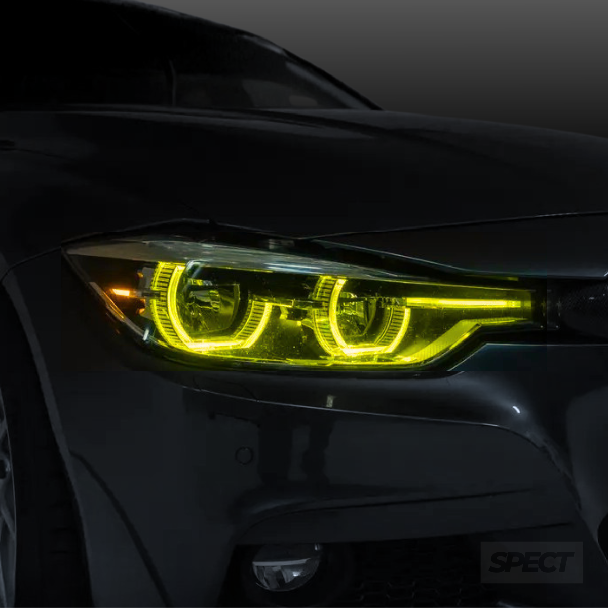 BMW F30/F31 LCI - keltaiset DRL-valot RayLights™