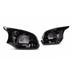 BMW F22/F30/F32/F87 (2012-2019) - OEM M-Style peilit V2 kiiltävän musta