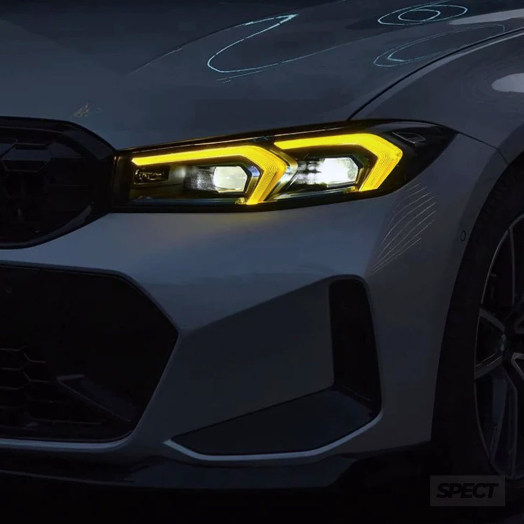 BMW G20/G21 LCI 2022-2026 - Keltaiset DRL valot RayLights