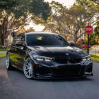 BMW G20/G21 3-sarja Pre-LCI etuspoileri V2