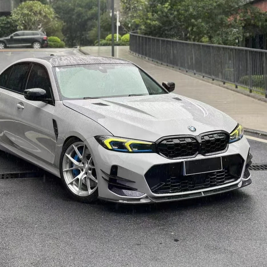 BMW G20/G21 LCI - Kiiltävän mustat Diamond munuaiset